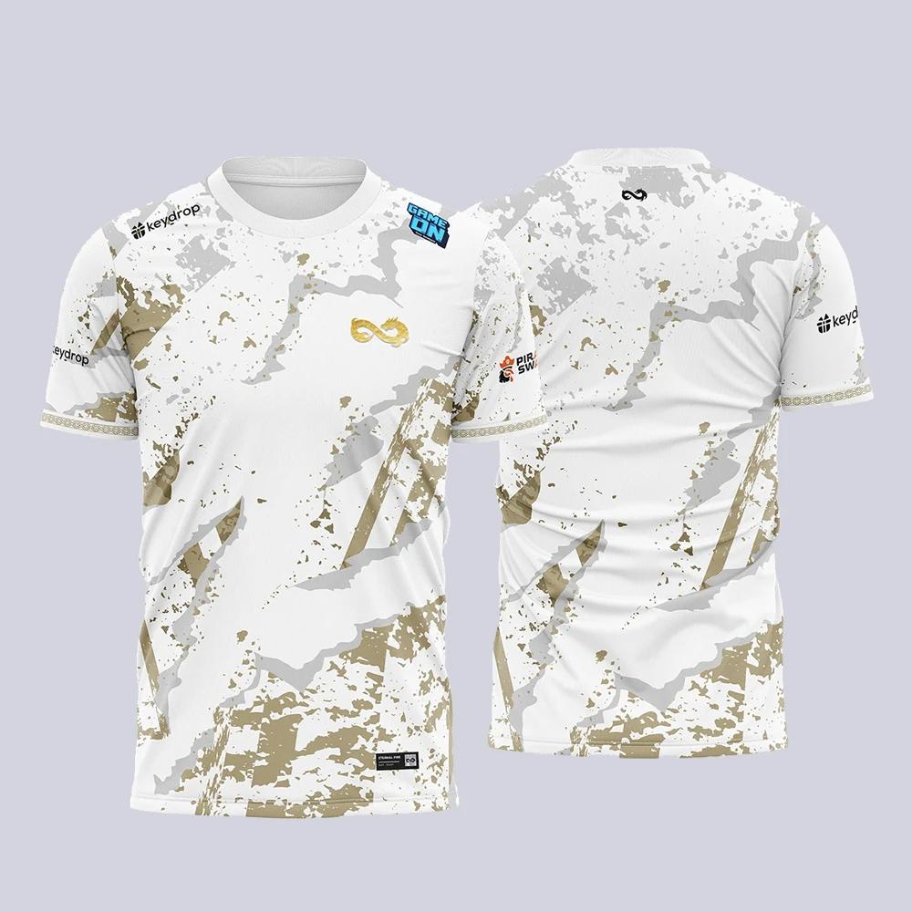 CSGO Esports Tým Eternal Fire 2025 Nové Dresy CS2 Major Herní Tréninkové Soupravy Unisex Street Oversized Top Grafická Trička