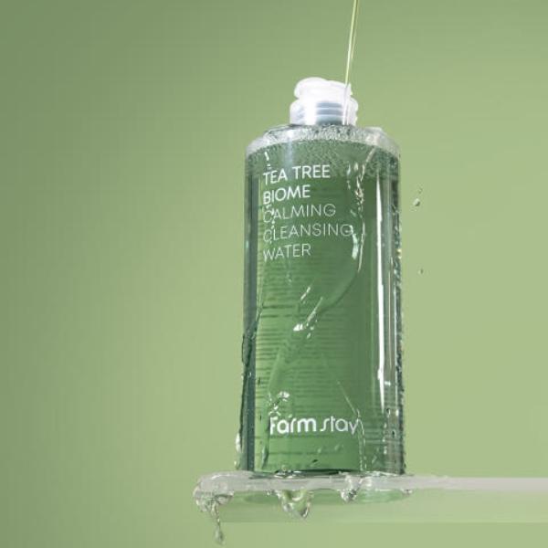 FarmStay Tea Tree Biome Calming Cleansing Water Special Set (400ml + 100ml / 13.52 Fl.oz. + 3.38 Fl.oz.) (3 Options)