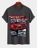 Unisexs Pure Cotton Solid Color Tshirt Casual Round Neck Short Sleeve Automotive Street Style Top