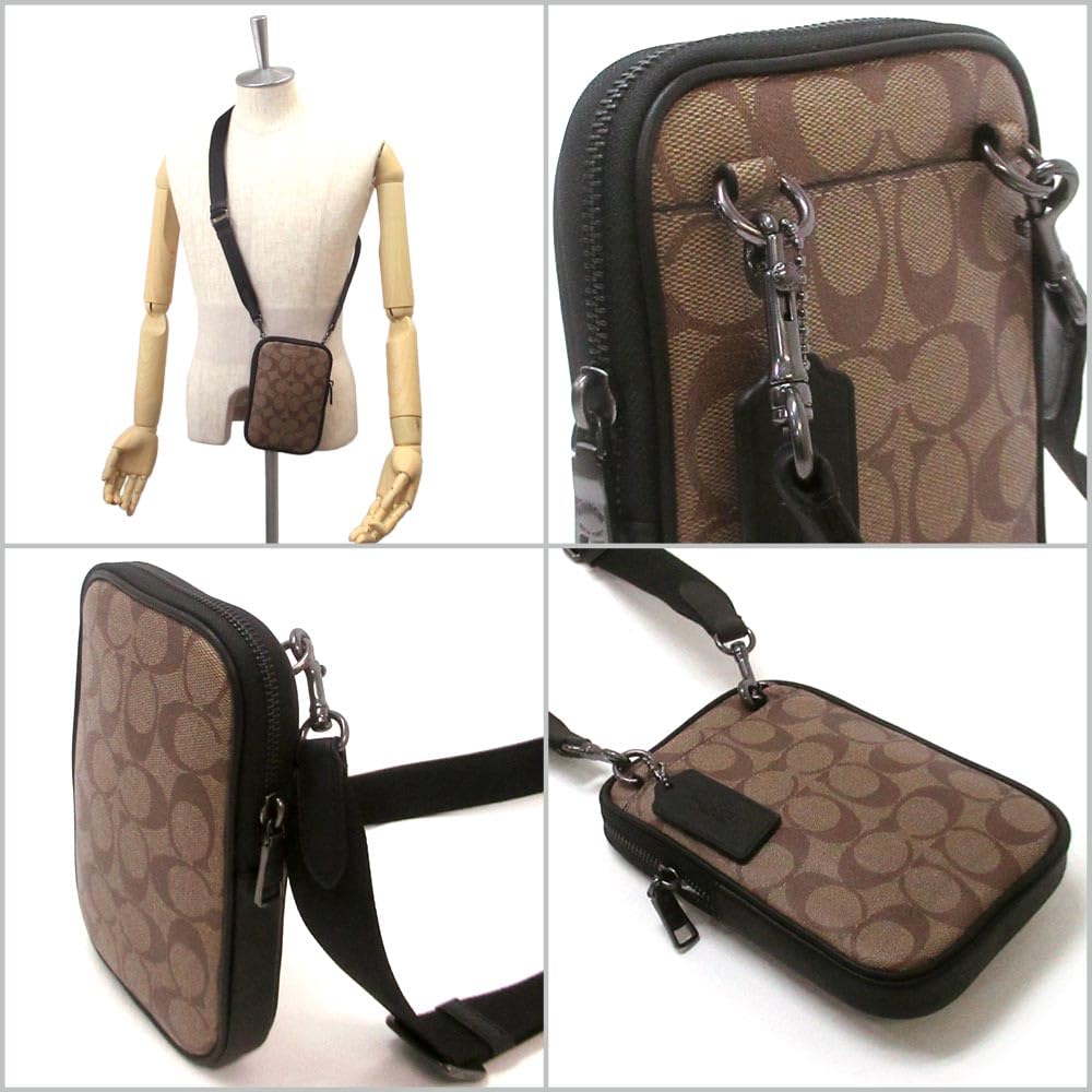 Geantă de umăr Aiden Crossbody Signature CO912 QBKHA [Coach] pentru bărbați