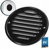 Ventilation Grille - KOTARBAU - 130 Mm - Zinc Sheet - Round - Mosquito Net - Black