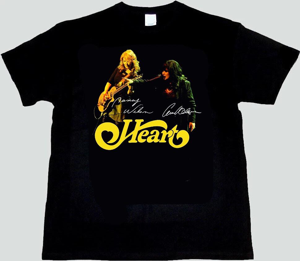 SALE Heart Band Shirt, Unisex All Size T-Shirt, men women shirt, rock band Unisex T-Shirt XXXXL