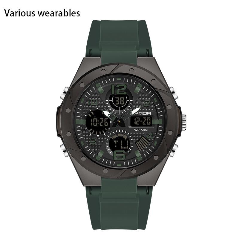 New Watch Student Sports Watch Korean Version Simple Temperament Waterproof Electronic Watch Trend Ins Wind