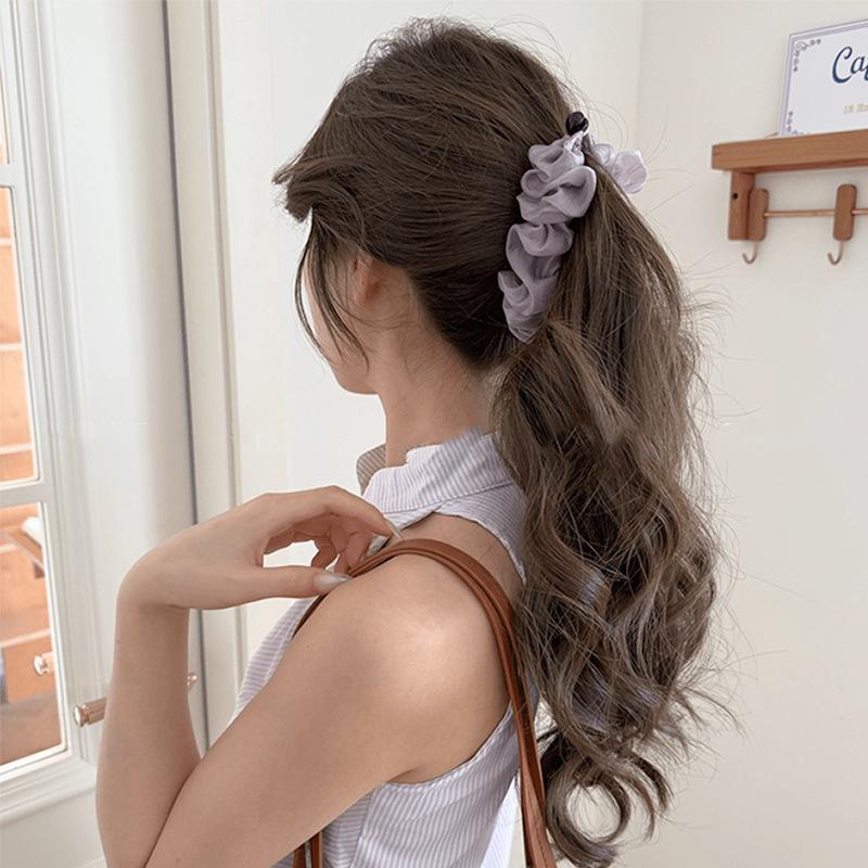New Color Pan Hair Banana Clip Light Luxury Stone High-end Fashion Ponytail Clip Hair Accessories Hairpin