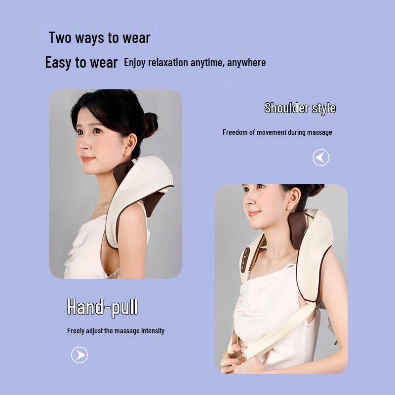 SANSUI Shoulder and Neck Massager CN plug (adapter included)