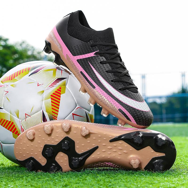 Soccer Shoes Assassin Male Female Youth Artificial Grass Game Training Sneakers Long Shattered Nails Adult Soccer Shoes
