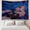 Custom Name Jinx Print Tapestry, Backdrop, Easy Setup, Ideal for Bedroom, Office & Living Room, with Aesthetic Wall Hanging Decor.