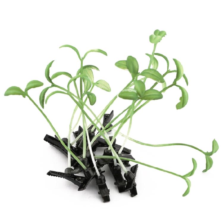 Bean Sprout Bangs Duckbill Hair Clip Funny Hair Barrette Trendy Ponytail Decor