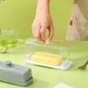 Butter Dish with Lid and Knife, Magnetic Butter Saver, Easy To Scoop, No Mess Lid, Plastic Butter Box, Dishwasher Safe