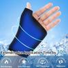 Wearable Thumb Wrist Ice Pack Hot Cold Compress Hand Finger Ice Pack for Hot & Cold Hand Therapy Massager Pain Relief Ice Glove