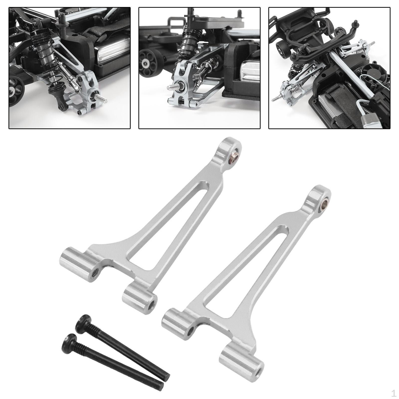 

RC Car Rear Upper Arm Aluminum Accessories Replace Parts Lightweight Sturdy for 1/14 14211 срібний