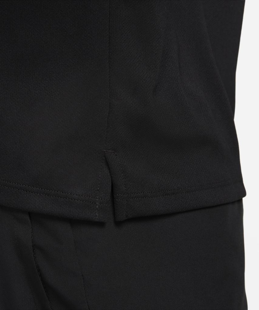 Nike Dri-Fit Uv Miler Short Sleeve Running Top M - Black / Dv9316-010