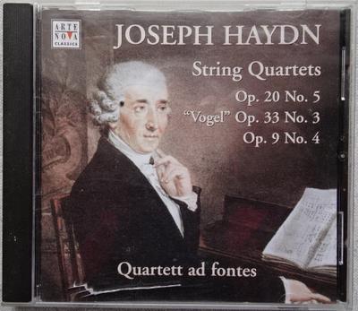 سي دي هايدن; QUARTETTE AD FONTES - رباعيات وترية 74321776362 Arte Nova Class Europe Classical مستعمل
