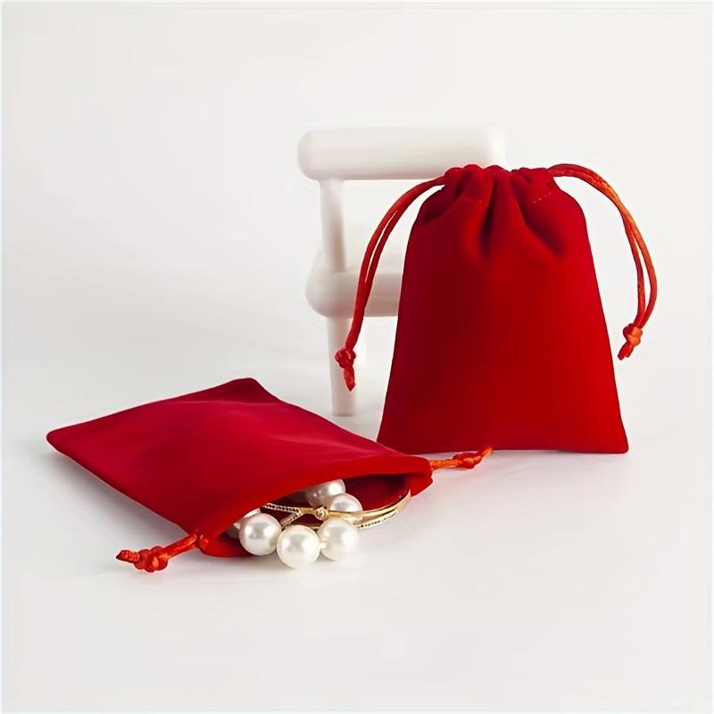 1Pc String Gift Bag, Jewelry Bag, Durable Drawstring Gift Bag, Suitable for Gift and Jewelry Storage