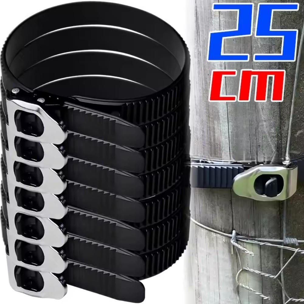 Auto Roof Rack Cargo Tie Down Strap 25cm Heavy Duty Rubber Grip Buckle Reusable Elastic Lashing Connectable Band for ATV UTVs
