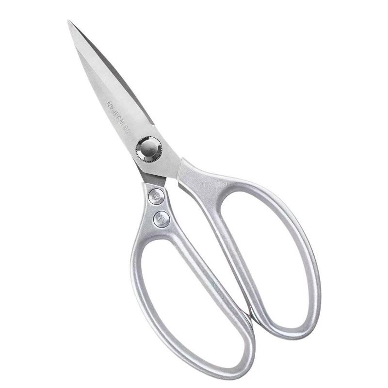 Kitchen Scissors - Multi-functional Stainless Steel Household Scissors - Special Scissors for Killing Chickens and Fish - Large Scissors