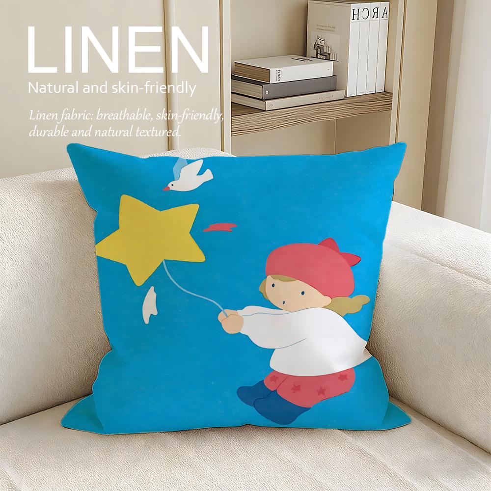 Artist Aoyama Kazuyo Cushion Cover Pillowcase Set Pcs x x Breathable Washable Sofa Cushion Cover
