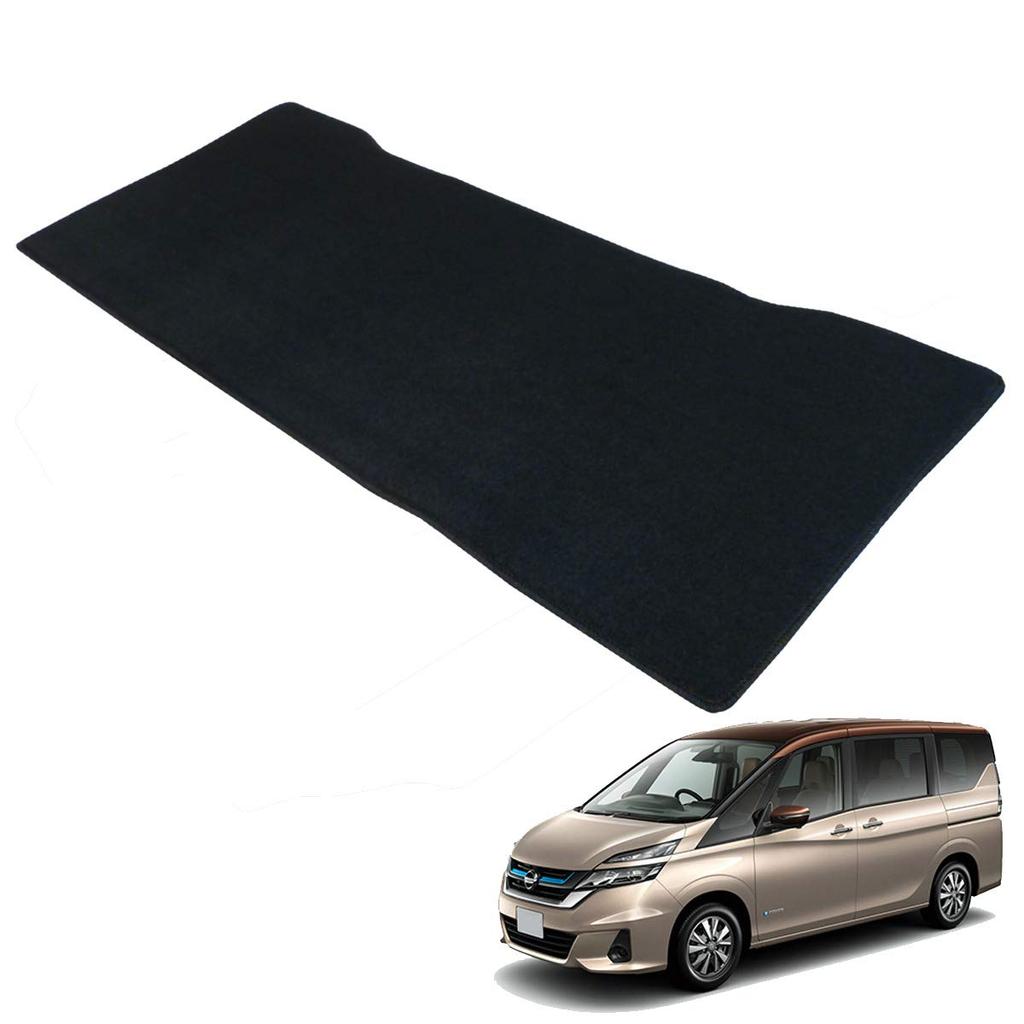 Fenice Car Mat Rug Mat for 2nd Row Domestic Production Serena C27 Black Shape Resistant To Slip Car Mat Parts Specialty (Nissan e-POWER Series)