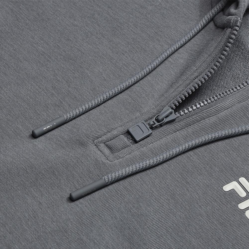 Fila Original Trendy Fashion Versatile Hip Hop Breathable Skin-Friendly Soft Loose Hooded Short Sleeve T-Shirt Women T-Shirts F11W539114F-DY