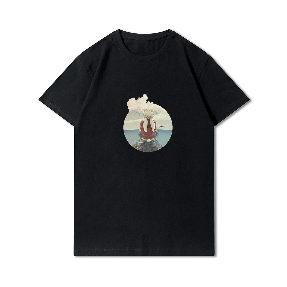 Летние футболки с рисунком аниме 100 для женщин — фото 28