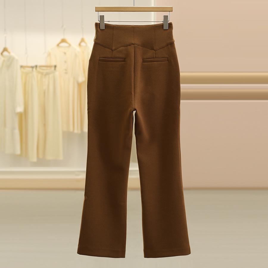Wei Mei Korean High-Waisted Drape Slimming Pants - Autumn 25