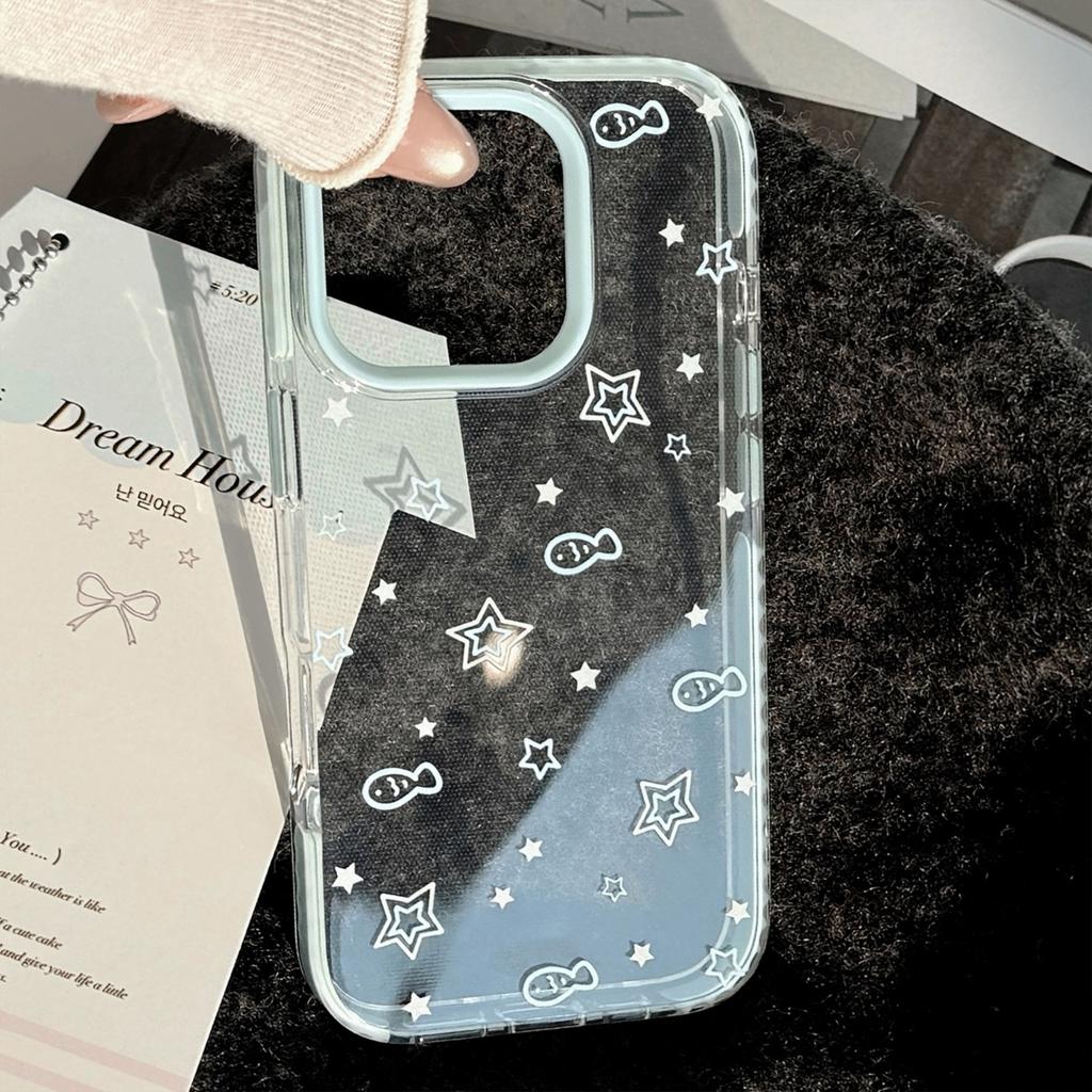 Star Fish Is Suitable for IPhone 16 Apple 15pro Max Mobile Phone Case 14 Small Fresh