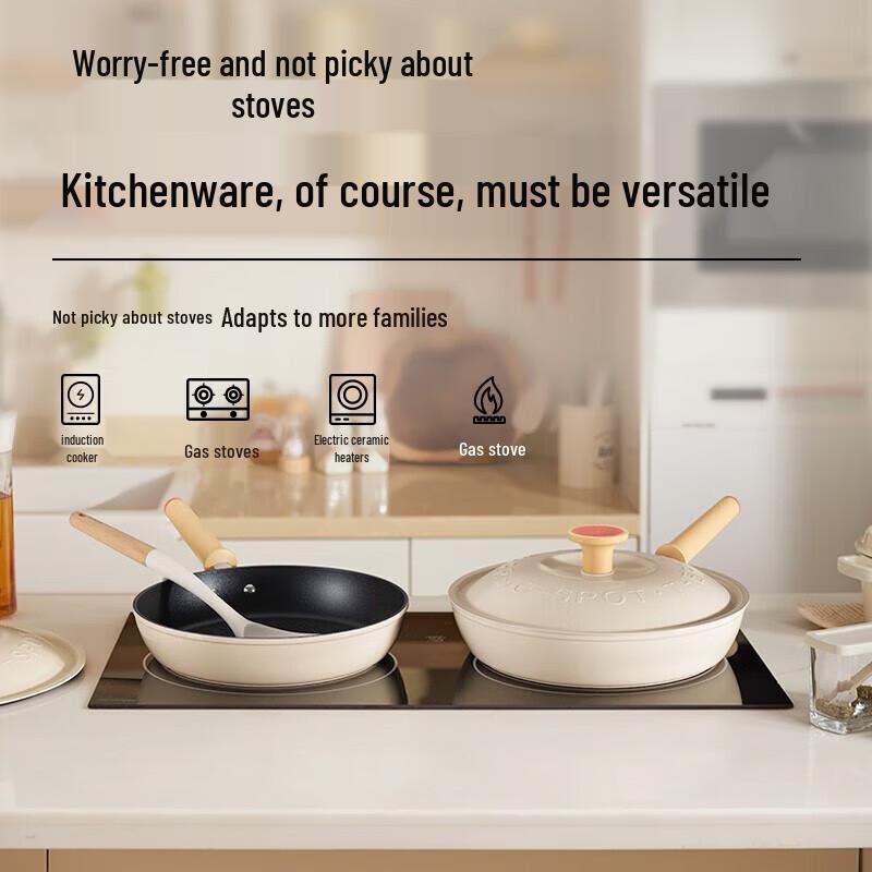 

Supor 28cm Thermo-Spot Non-Stick Frying Pan