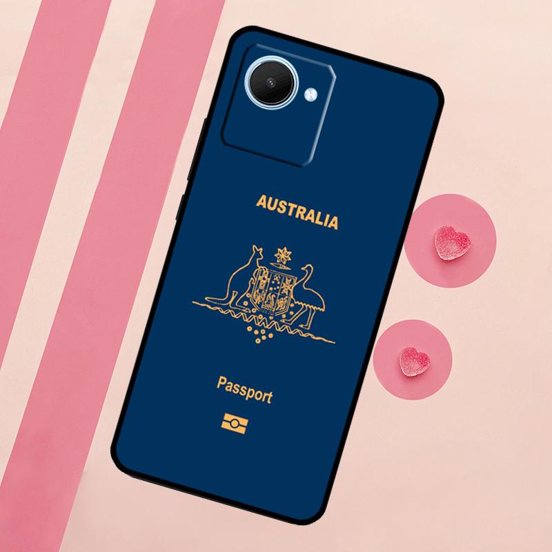 Australia Flag For Realme 10 11 12 13 14 Pro Plus C55 C71 C75 C67 C63 C61 C53 C35 C65 GT6 GT7 15 Pro Case