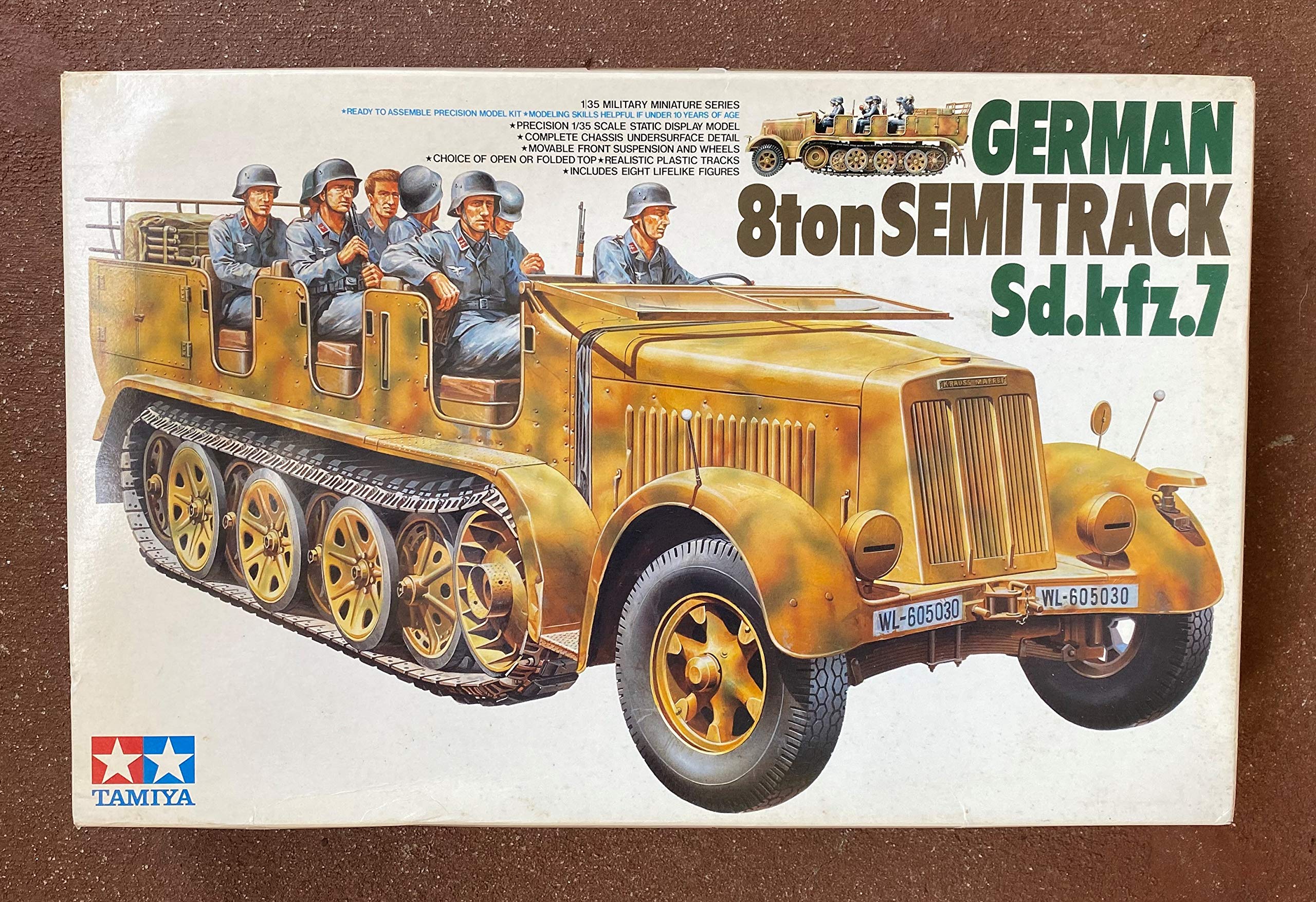 

Tamiya Military Miniature Series Germany 8 ton half truck 35148 1/35 No.148