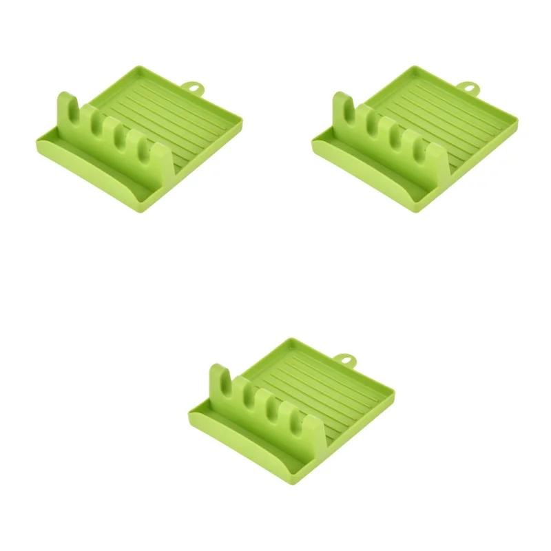 Spatula Rack Multifunctional Spoon Rests Holder Washable Paint Brush Holder Counter Top Shovel Spoon Shelf Kitchen Gadgets