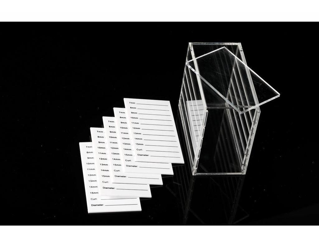 Camellia Grafting Eyelash Acrylic Storage Box, Five-Layer False Eyelash Organizer