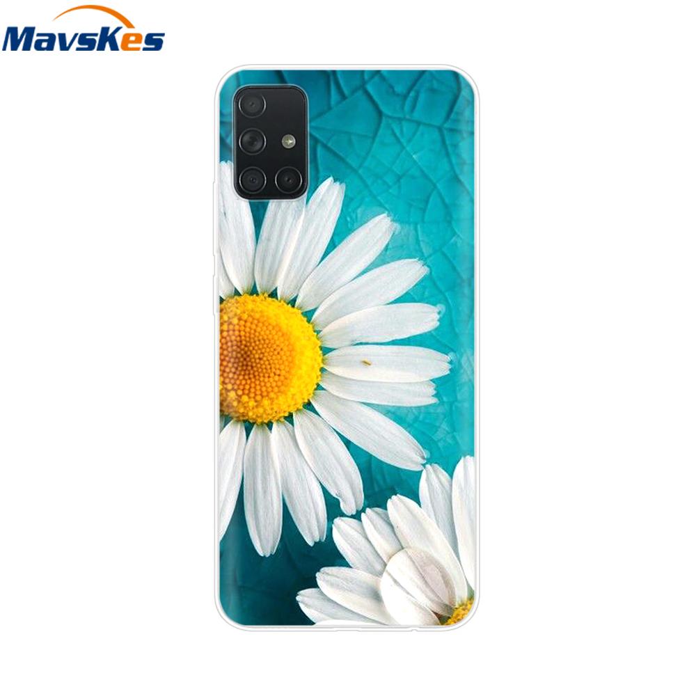 For Samsung Galaxy A51 Case Silicon Transparent Back Cover Phone Case for Samsung Galaxy A71 SM-A715F A515F A 51 71 Cover Fundas