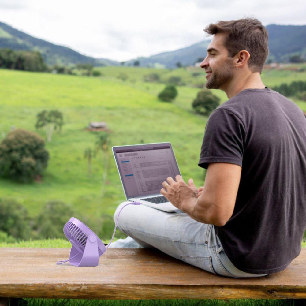 360° Rotating Electronic Fan 3 Speed Small Standing Fans Student Fan Table Cooling Fan Dormitory