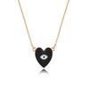 DN4 Big Heart Pendant Choker Necklace Gothic Black Velvet Necklace For Women Sexy Party Jewelry Gift
