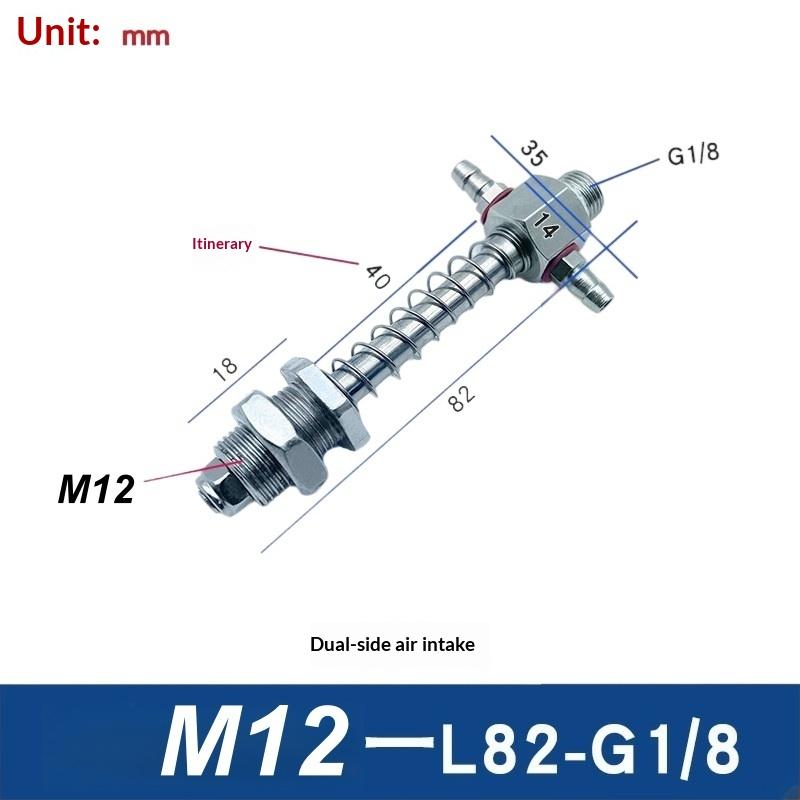1 8 Inch Suction Cup Manipulator Big Head Bracket M12 M10 Wear Resistant Support for Robot Arm Material Handling