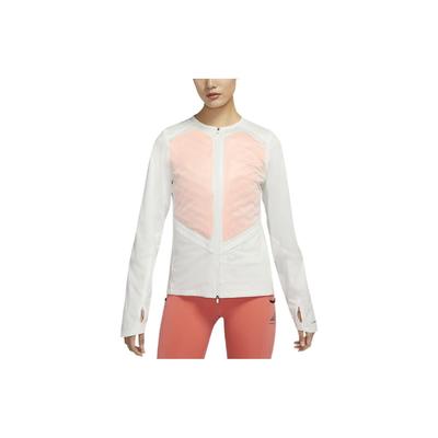 Giacca Leggera in Piumino con Protezione dal Vento Capispalla da Donna Bianco Vela Arancio Atomico DD6420-133