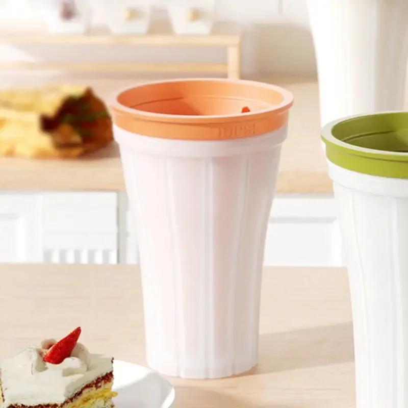 Smoothies Slush-Eisbereiter Milchshake-Flaschen Kühlbecher Quetschbecher Tassen DIY Hausgemachte Gefriergetränke