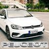 EPYFH1 Car Front Grille Badge And Rear Trunk Emblem Lid Logo Accessories For VW GTI Golf MK7 MK8 Polo Passat B8 CC Tiguan / Car Hub Cap
