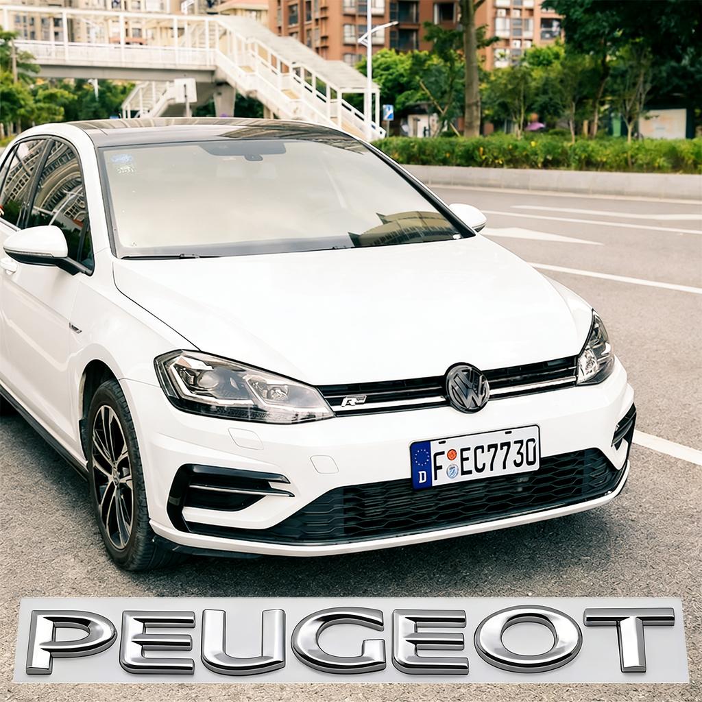 EPYFH1 Car Front Grille Badge And Rear Trunk Emblem Lid Logo Accessories For VW GTI Golf MK7 MK8 Polo Passat B8 CC Tiguan / Car Hub Cap