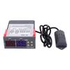 Çift LCD Termostat Sıcaklık Nem Kontrolü STC-3028 Termometre Higrometre Kuluçka Makinesi Kontrol Cihazı 12V/24V/110V-220V