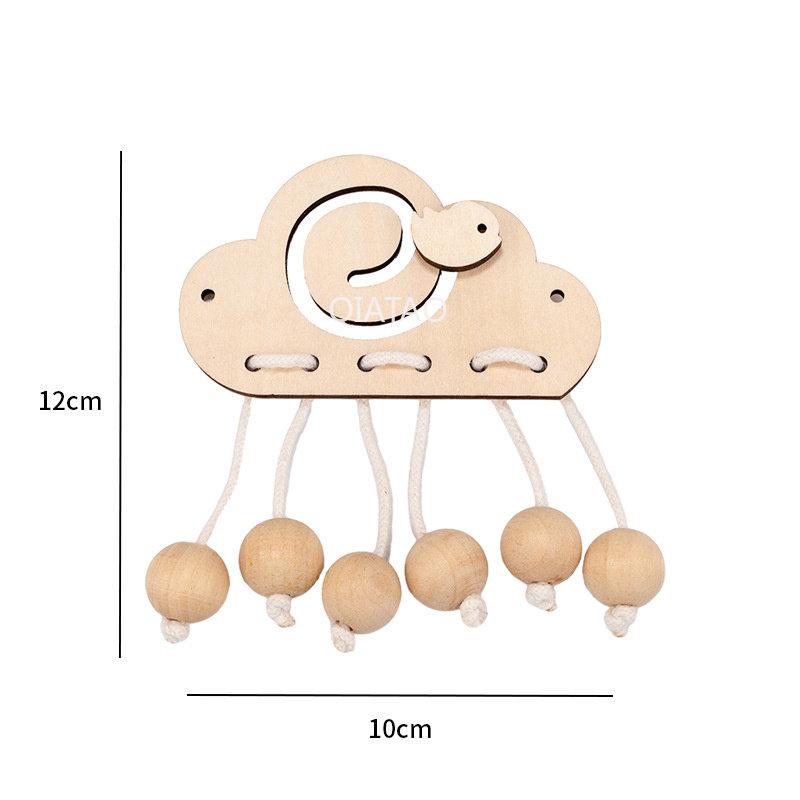 Baby DIY Montessori Activity Busy Board Parts Latch Toy Wooden Puzzle Accessories Material Early EducationToy for Children Gifts