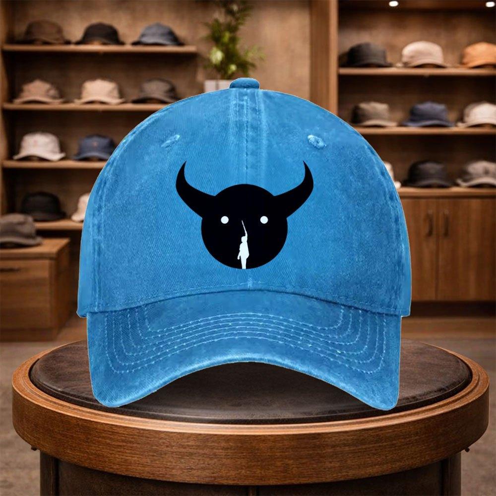 Unisexs Magic Minotaur Baseball Cap Outdoor Fashion Adjustable Casual Hat Urban Style Lightweight Fashion Duckbill Cap Four S