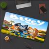 Bluey Theme Mouse Pad, Non Slip Rubber Base, Multifunctional Office & Home Decor, Perfect for Workspace Personalization.