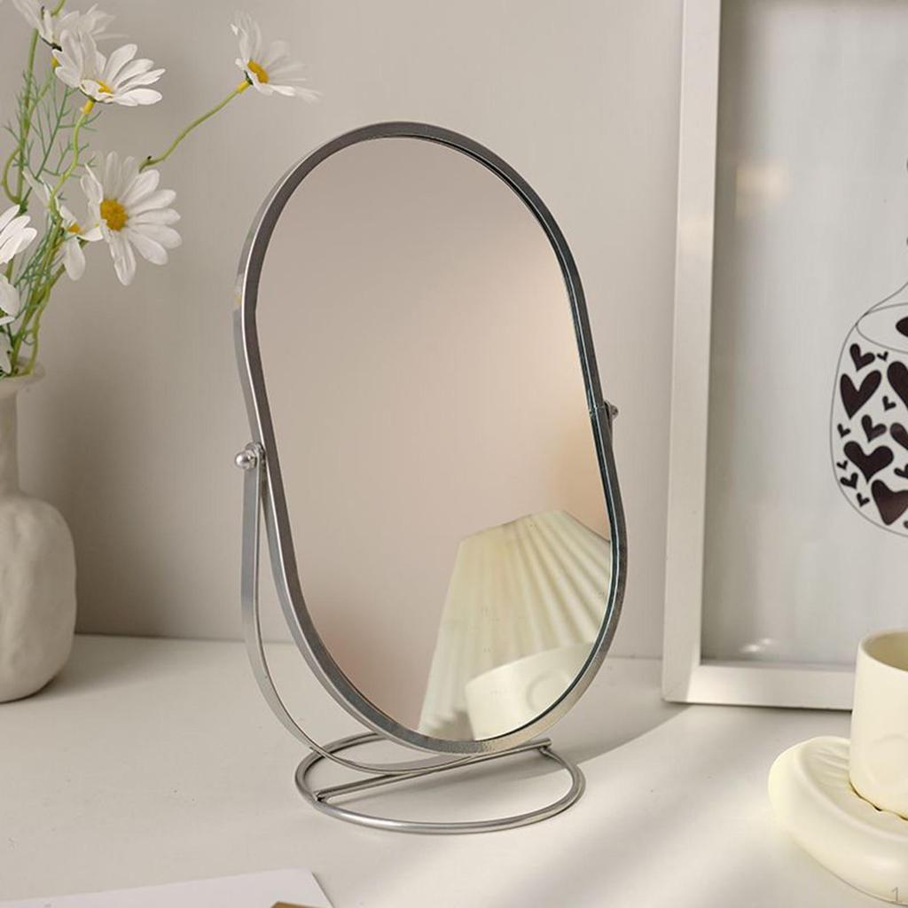 Desktop Mirror, Versatile Small Tabletop Mirror for Bedroom Table