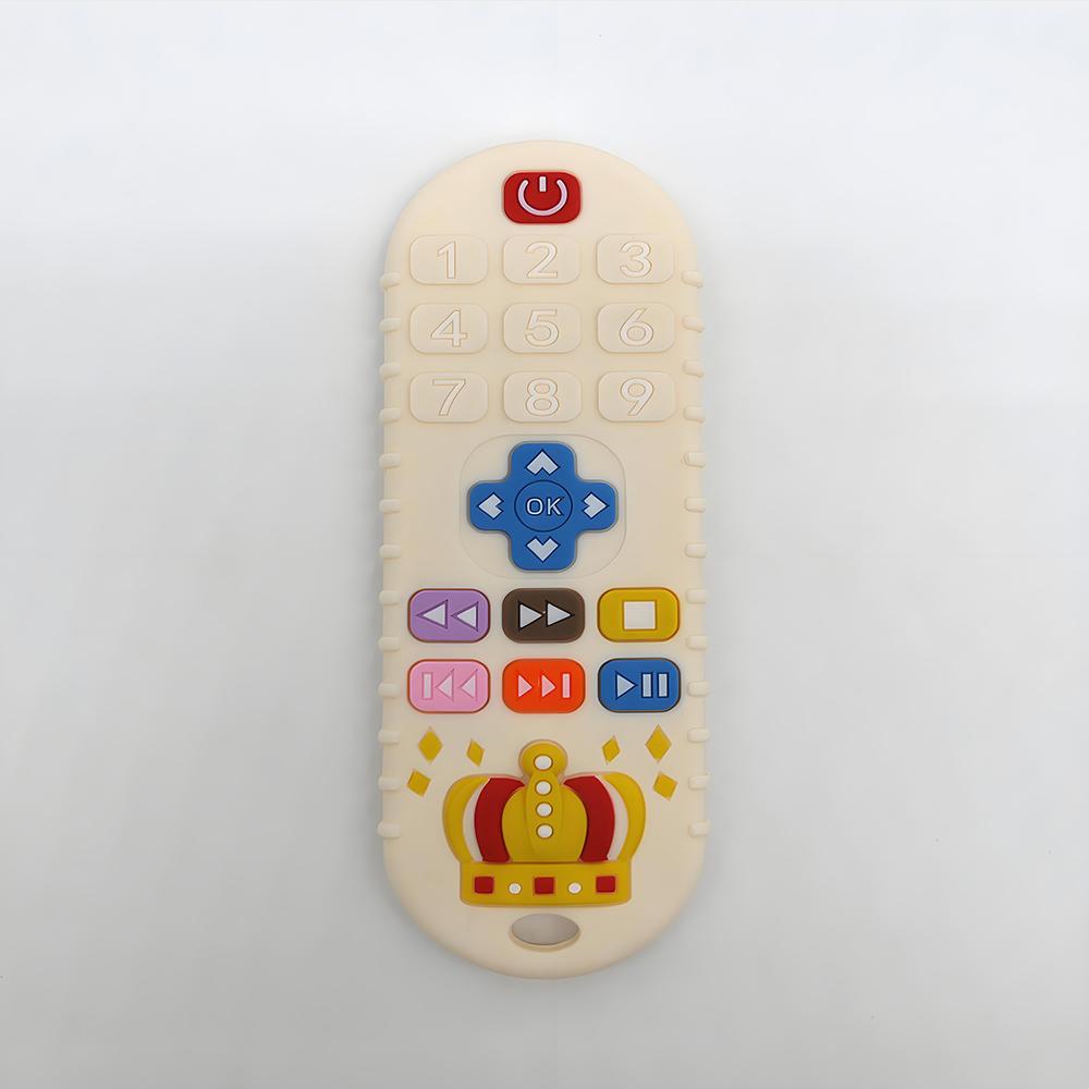 Non-Toxic Baby Remote Control Teether Silicone Baby Anti-Eating Gloves Pacifier Teether Toys Bite Stick Toys