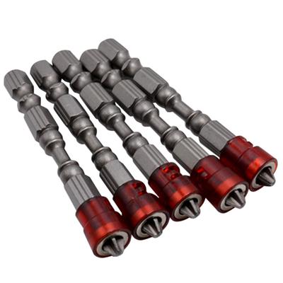 65 mm magnetische Gipskarton-Trockenbau-Schraubendreher-Bits, PH2-Schraube, Sechskantschaft, Tiefe