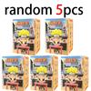 Naruto Anime Sasuke Uchiha Naruto Kakashi Anime Figures Mini PVC model Naruto Shippuden Ramen Theme Series  Toy Gift