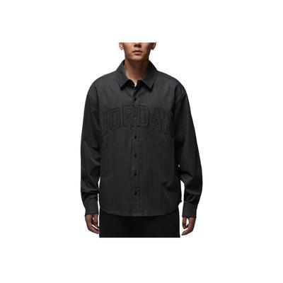 Koszula męska Flight Solid Loose Button Oxford z długim rękawem IB0318-011