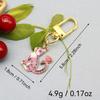 Cartoon Cat Print Heart Lobster Clasp Set - Cross-Border Droplet Oil Design