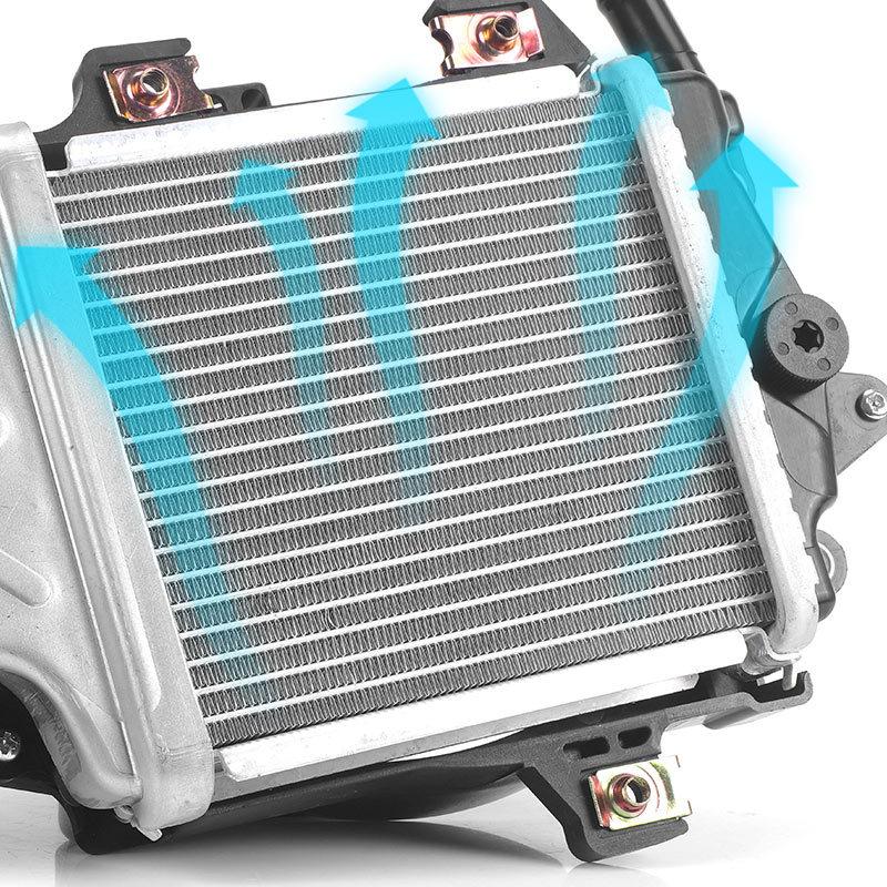 Motorcycle Engine Radiator Cooler Cooling For Honda PCX 125 PCX125 2012-2017 SH 125 2013-2019 PCX 150 2012-2013 Aluminum